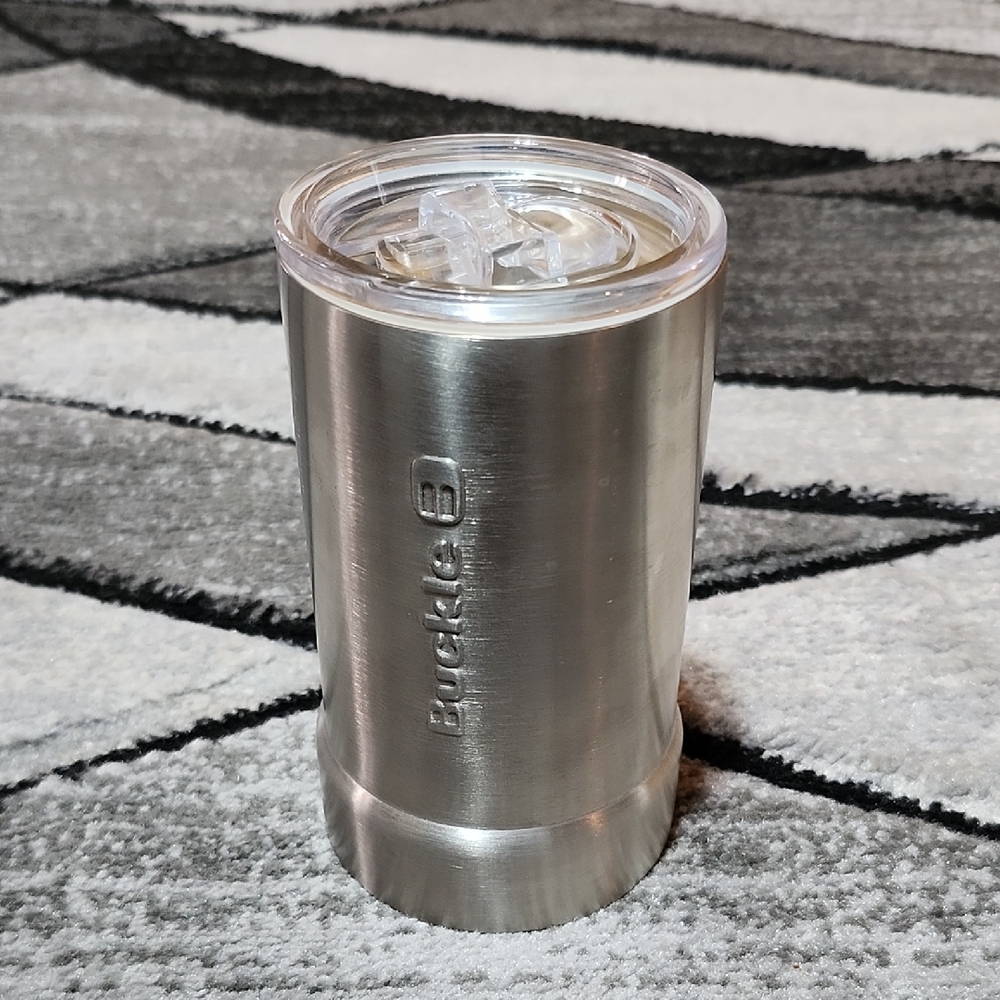 BUCKLE DUAL INSULATED 12OZ STAINLESS STEEL DRINK HOLDER KOOZIE